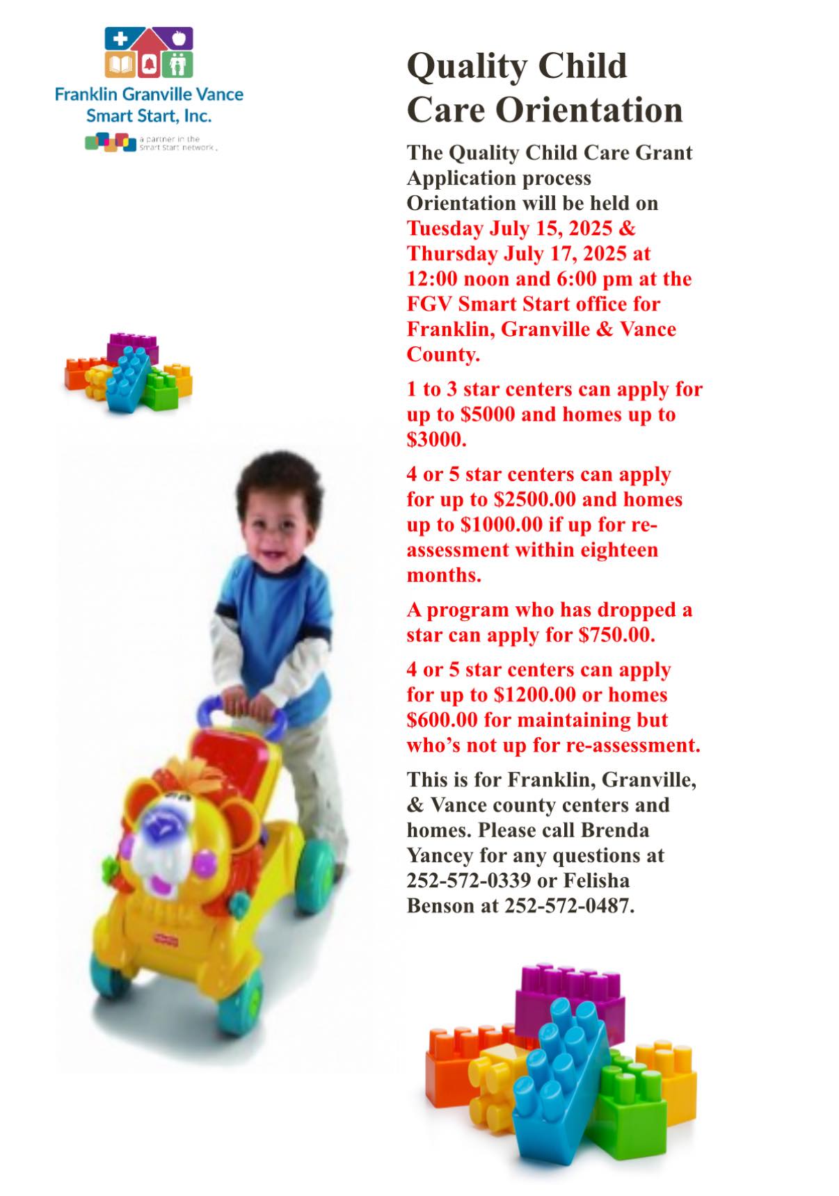 QCC Grant Application
